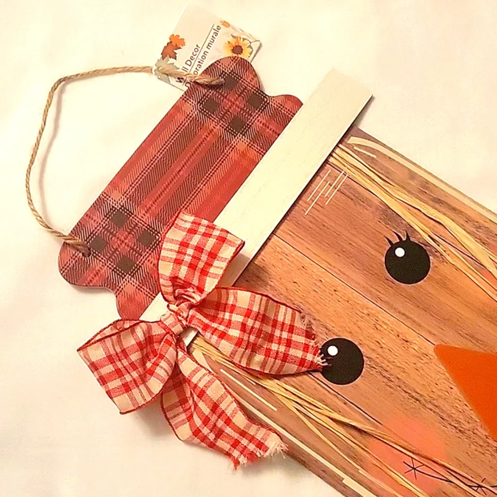 NEW Fall Harvest Scarecrow Home Decor